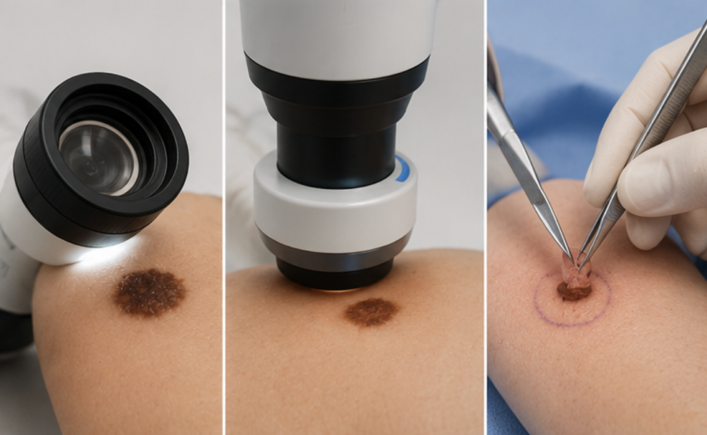 RCM vs Skin Biopsy